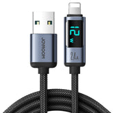 JOYROOM S-AL012A16 2,4 A USB auf 8 Pin Digitalanzeige Schnellladedatenkabel, USB auf 8 Pin